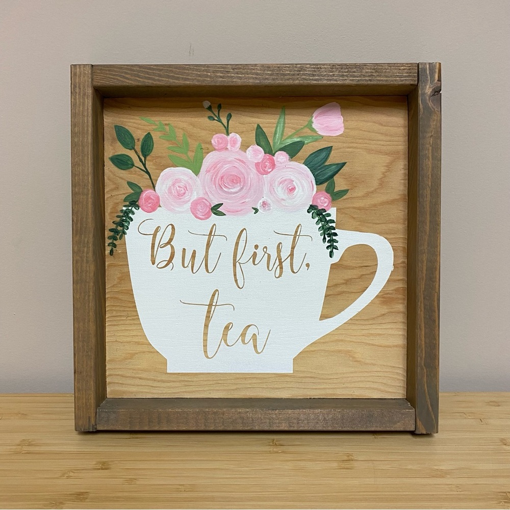 Tea-Themed Wall Art